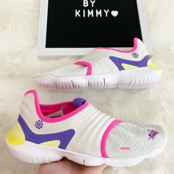 NIKE FREE RN Flyknit Running Shoes Sneakers - Picture 2 of 8